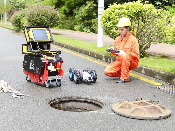 靖边管道机器人检测
